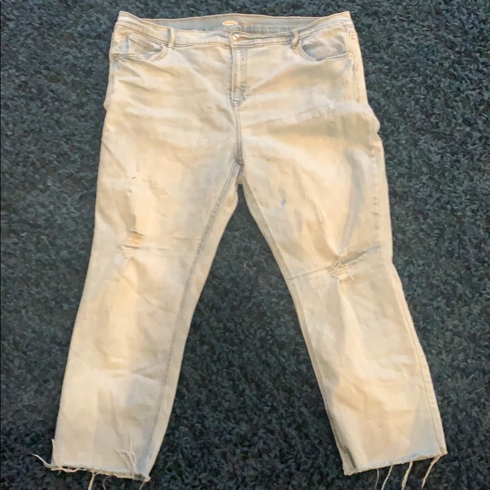Old navy light wash jeans